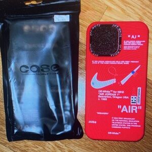 Nike Off-White Red Phone Case